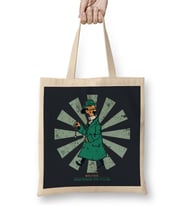Professor Calculus Retro Japanese Tintin Bez Çanta Uzun Saplı
