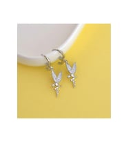 Su Perisi Charmlı Küpe Perili Küpe Silver Renkli (Çok Renkli)
