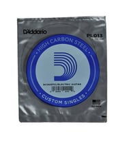 Daddario Pl013 Elektro Ve Akustik Tek Tel, B-(Si), Yüksek Karbonlu Çelik