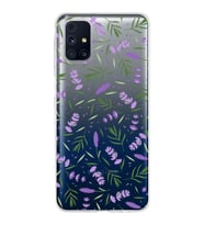 PrintiFy Samsung Galaxy M31s ile Uyumlu 1mm Slim Fit Water Color 3 Baskılı Şeffaf  Kılıf