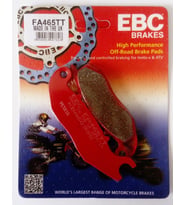 Ebc Fa465Tt 2009-2014 Derbi Terra 125 Uyumlu Ön Fren Balatası Karbon Balata