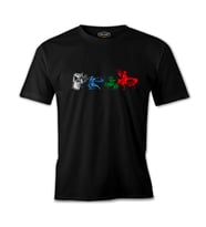 Son Hava Bükücü  Aang  Katara Prens Zuko  Toph Beifong Siyah Erkek Tshirt