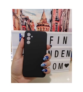 Samsung A 34 Siyah Silikon Kılıf Modeli