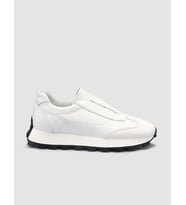 %100 Hakiki Deri Beyaz Kadın Sneaker