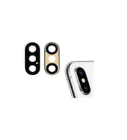 Apple iPhone XS Max İle Uyumlu Kamera Camı (Siyah)