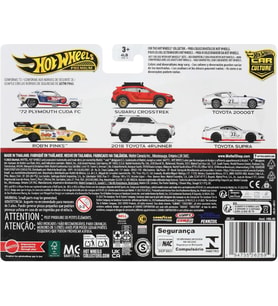 Hot Wheels Premium JBL01 Car Culture 2 Pack '72 Plymouth Cuda FC // Rob N' Pinks