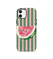 iPhone 11 Vorian Çift Katmanlı MagSafe Kılıf Watermelon Postcard