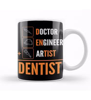 Doctor Engineer Artist Dentist 04 Kupa Bardak Porselen