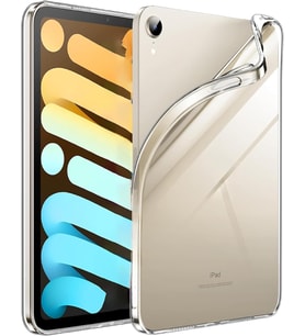 Lexroo iPad Kılıf Şeffaf Silikon Arka Kapak (iPad Mini 6.Nesil 8.3 İnch)