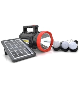 Güneş Enerjili El Fenerli 3 Lambalı Bt Radyolu Aydınlatma Cihazı