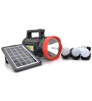 Güneş Enerjili El Fenerli 3 Lambalı Bt Radyolu Aydınlatma Cihazı