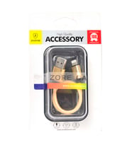 Zore 30 Cm Halat Lightning Usb Kablo (Gümüş)