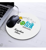İsimli Jeofizik Mühendisi Temalı Yuvarlak Mousepad