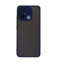 Xiaomi Redmi 12c Kılıf Montreal Silikon Kapak - Lacivert
