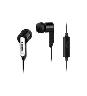 Philips SHE1405BK Mikrofonlu Kulaklık (Siyah)