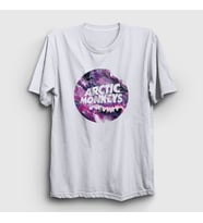 Presmono Unisex Beyaz Planet Arctic Monkeys T-Shirt 293407tt