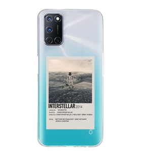 Oppo A52/A72/A92 Uyumlu Interstellar Tasarımlı Şeffaf Telefon Kılıfı