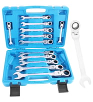 Anahtar Kombine Cırcırlı Set 12 Parça 8-22 Mm 72 Diş