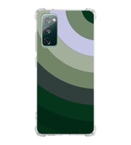 Samsung Galaxy S20 Fe  Köşe Korumalı Antişok Kapak Renk Cümbüşü Tasarımlı  Silikon Kılıf (Şeffaf)