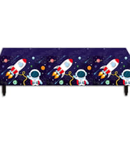 Kozmik Galaksi Uzay Temalı Masa Örtüsü - 120cm x 180cm (STD)