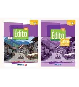 Edito B1 3ème édition - 2022 Méthode de français Livre de l'élève + Cahier d'exercices + Downloadable Audios