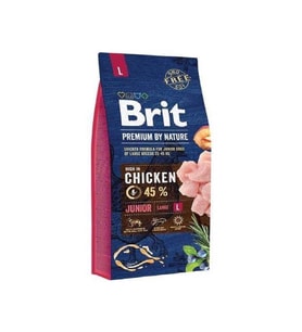 Brit Premium Tavuklu Büyük Irk Yavru Köpek Maması 15 KG