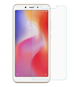 Xiaomi Redmi 6 Uyumlu Ekran Koruyucu Screen Protector Tempered Glass Kristal Netliğinde %100 HD Görüntü, Yüksek Kalite Kırılmaz Temperli Cam