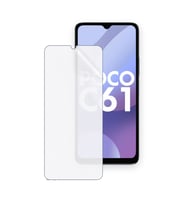 SChitec POCO Poco C61 Uyumlu Ön Yüzey Nano Şeffaf Hidrojel Ekran Koruyucu
