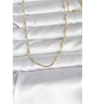 CM 14K Gold Renk İnce Ataç Zincir Model 60 cm Kadın Kolye - TJ-BKO10983