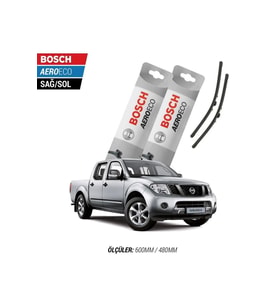 Nissan Navara Mayıs 2005-2014 Model Bosch Aeroeco Muz Silecek Takımı