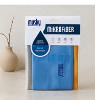 Mikrofiber Temizlik Bezi 3'lü (40x60 cm) - Deterjansız