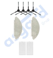 VİOMİ V5 – V5 PRO – ALPHA 2 PRO Uyumlu 4 Yan Fırça 2 Filtre 2 Mop PKT-iasgf0001024