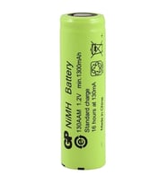 Gp 1.2 Volt 1300 mA Düz-Kafa Şarjlı Kalem Pil 130AAM