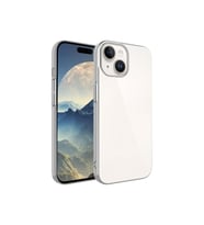 Apple iPhone 15 Plus Uyumlu Kılıf Sert PC Renkli Çerçeveli Zore Riksos Kapak (Koyu Gri)