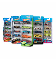 Hot Wheels 5'li Araba Seti - 1:64 Ölçekli Metal Model Araç Koleksiyonu