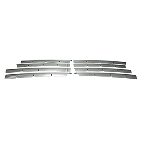 Transporter T5 Ön Panjur Krom 8 Parça 2003-2010 Paslanmaz Çelik (Metal)