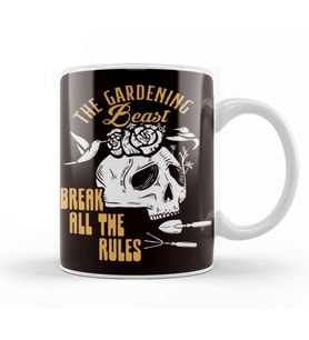 Gardening Beast Gardener Garden Plnats Flowers Nature Lawn Kupa Bardak Porselen