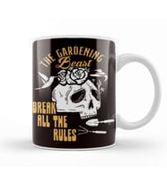 Gardening Beast Gardener Garden Plnats Flowers Nature Lawn Kupa Bardak Porselen