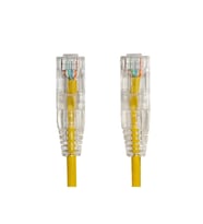 AGER AC-602-0015 15cm UTP SLIM CAT6 PATCH KABLO SARI Cu LSZH AWG 28 15cm Cat6 Patch Cord Sarı