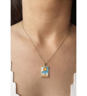 The Lovers Tarot Kolye