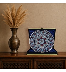 e38 EL İŞÇİLİĞİ ÇİNİ TABAK 25 CM - 6670