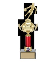 ODAK KUPA - Figürlü Kupalar - Basketbol Kadın Figürlü Kupalar FG-054 C - 40 cm