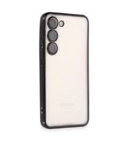 Samsung Galaxy S23 Kılıf Razer Lensli Silikon - Siyah