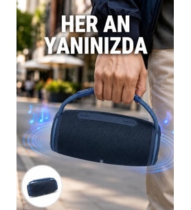 Northcity Net Stereo Ses Sunan IPX5 Su Geçirmez Bluetooth Hoparlör Yeni Nesil