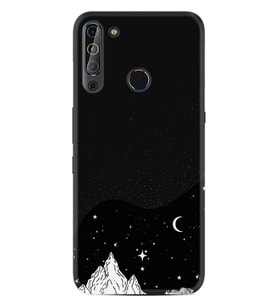 Casper Via X20 Kılıf Resimli Desenli Silikon Platinium Series Mountain 1827