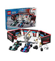 LEGO City F1 Garajı ve Mercedes-AMG ve Alpine 60444