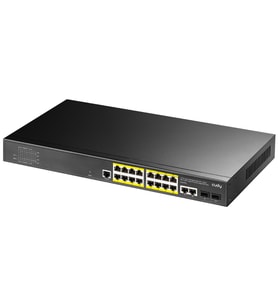 CUDY 16port GS2018PS2-200W 2X-SFP Full PoE 200w Yönetilebilir Switch