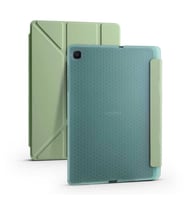 Galaxy Tab A7 10.4 T500 2020 Kılıf Tri Folding Kalem Standlı Açık Yeşil