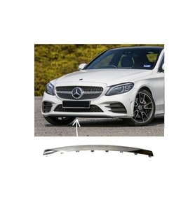 MERCEDES - ÖN TAMPON NİKELAJI ORTA (KROM) W205 2019-