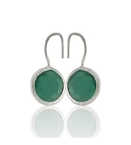 Kadir Jewellery Gümüş Kaplama Kadın Taşlı Küpe -El İşçiliği Ve Hipoalerjenik Küpe (Parlement)